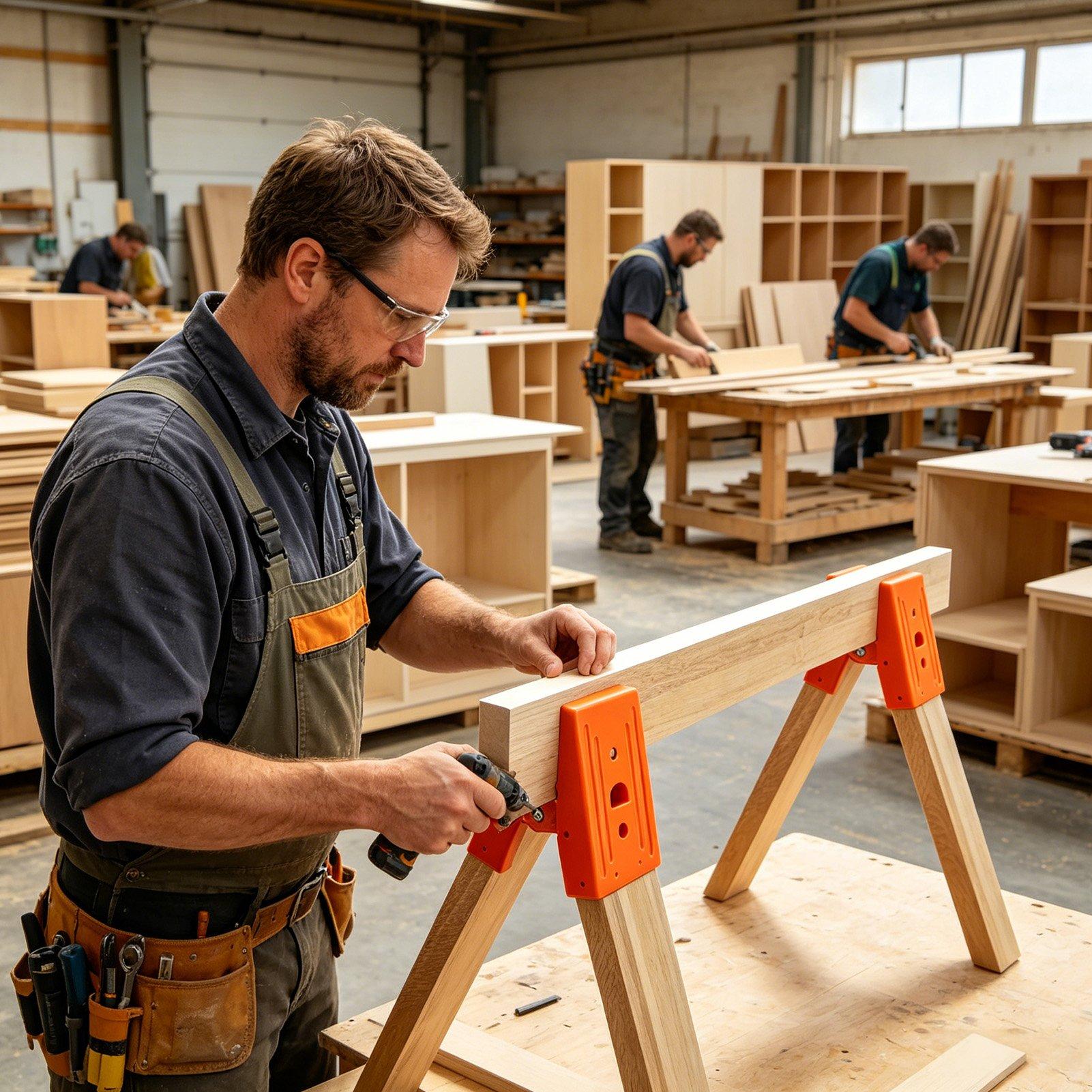 Woodworking Horse - Кронштейны для пильных столов, 2 шт.,