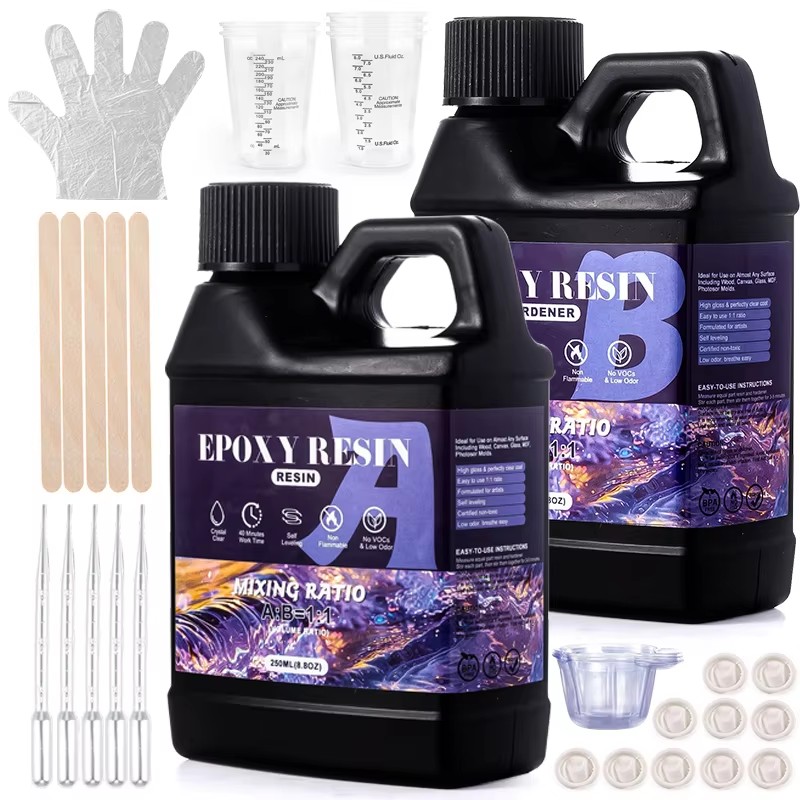 Woodworking Resin - Easy Mix 1:1 комплект эпоксидной смолы,