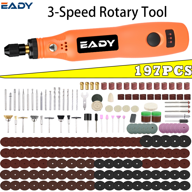 Woodworking Company - Беспроводной роторный инструмент с USB-питанием –