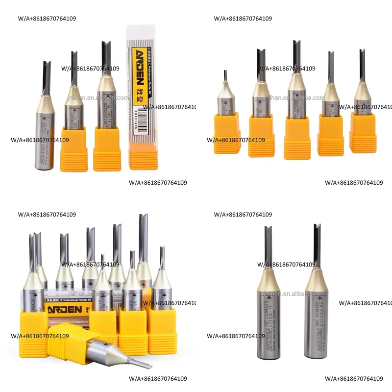 Woodworking Routers - Фреза прямая твердосплавная Arden A0107 1/2*4мм*24мм