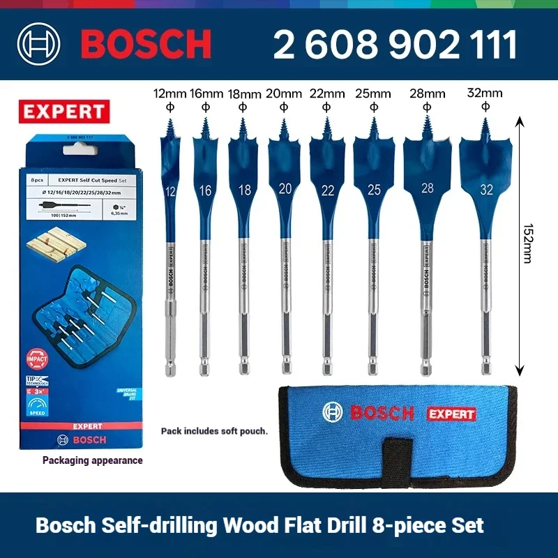 Woodworking Groove - Набор сверл Bosch EXPERT Self Cut