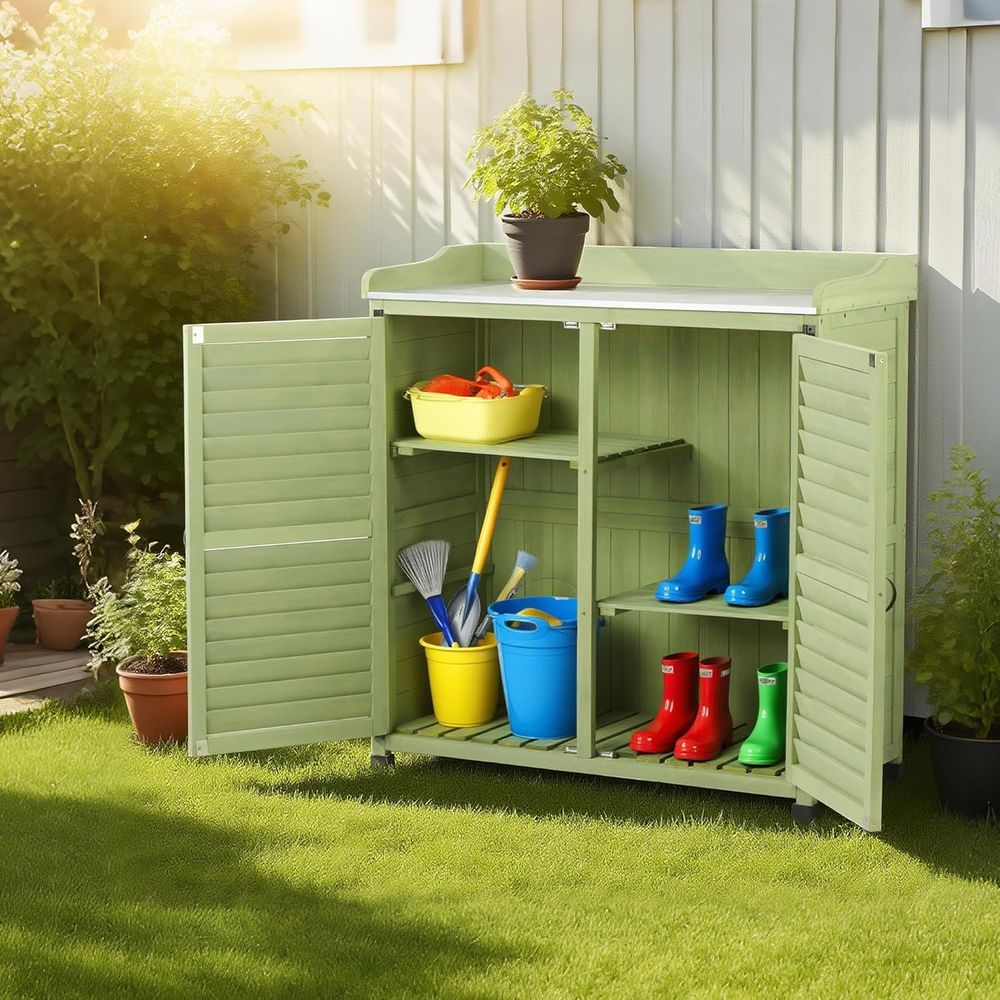 Уличная верстак-тумба для садо – обзор и цена Woodworking Bench