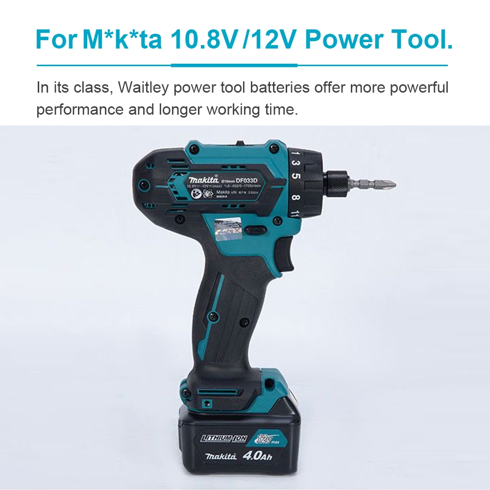 Аккумулятор литий-ионный 12В 4 – обзор и цена Makita Drill Hp1640