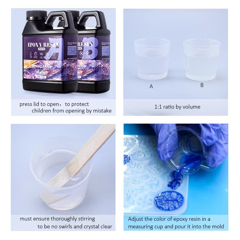Easy Mix 1:1 комплект эпоксидн – обзор и цена Woodworking Resin