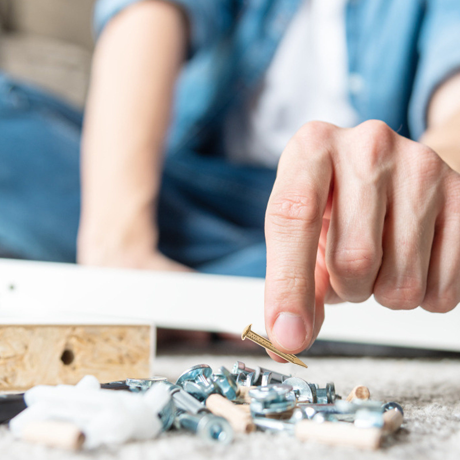 Набор прочных медных гвоздей ( – обзор и цена Woodworking Easy Projects