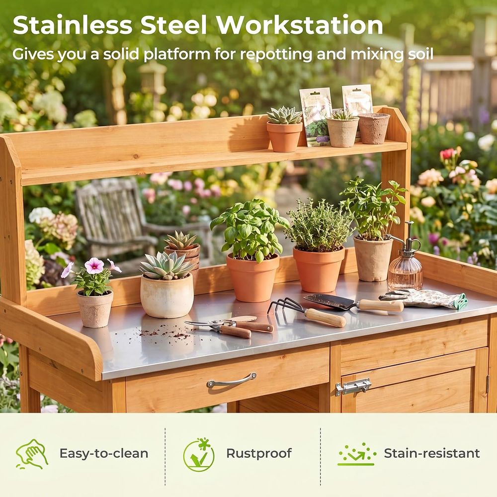 Садовый деревянный стол-верста – обзор и цена Woodworking Bench