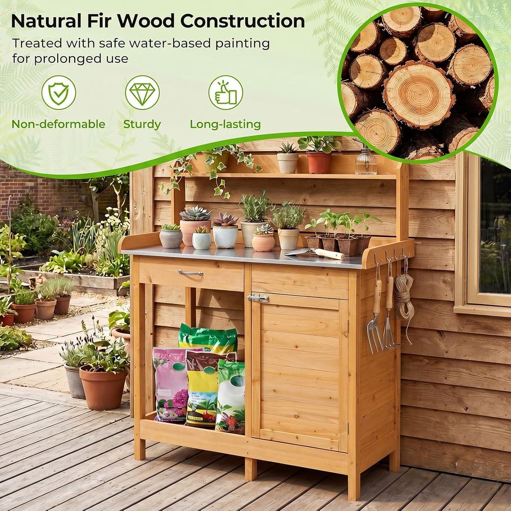 Садовый деревянный стол-верста – обзор и цена Woodworking Bench